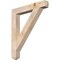 Ekena Millwork Traditional Craftsman Smooth Bracket, Douglas Fir, 3 1/2"W x 26"D x 30"H BKT04X26X30TRA04SDF - alternate 1